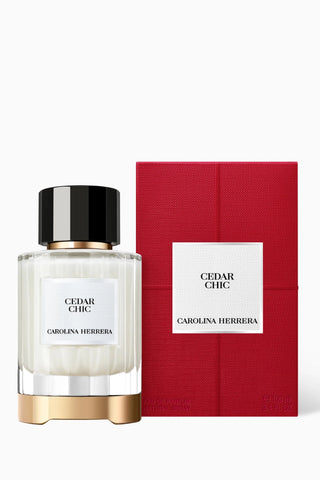 CAROLINA HERRERA CEDAR CHIC UNISEX EDP 100ML - Al Himyan Perfumes | عطور هميان | Oud & Luxury Fragrances - Carolina Herrera