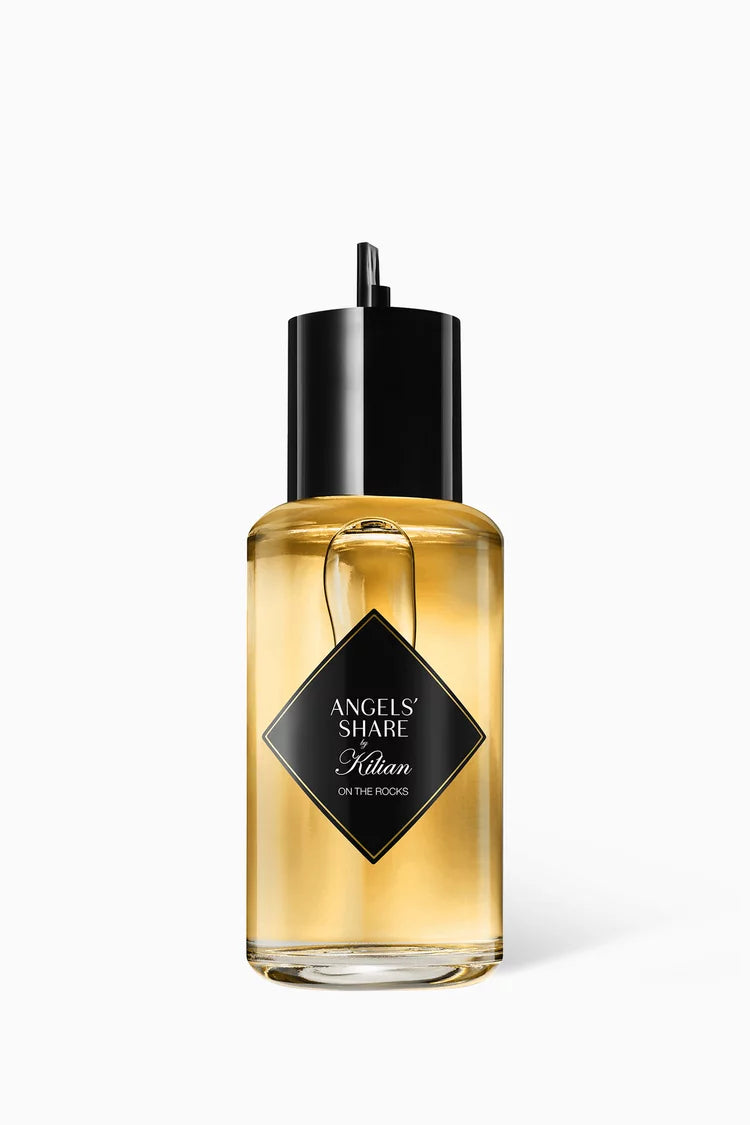 Kilian Angels' Share on the Rocks Eau de Parfum 100ml refill - frosted refill flacon on its own