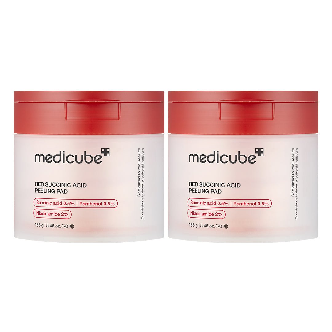 Medicube Red Succinic Acid Peeling Pad 155g (70 Pads) - Al Himyan Perfumes | عطور هميان | Oud & Luxury Fragrances - Medicube