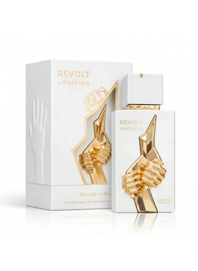 Arabiyat Prestige Revolt Uprising Unisex EDP 100ml — packaging