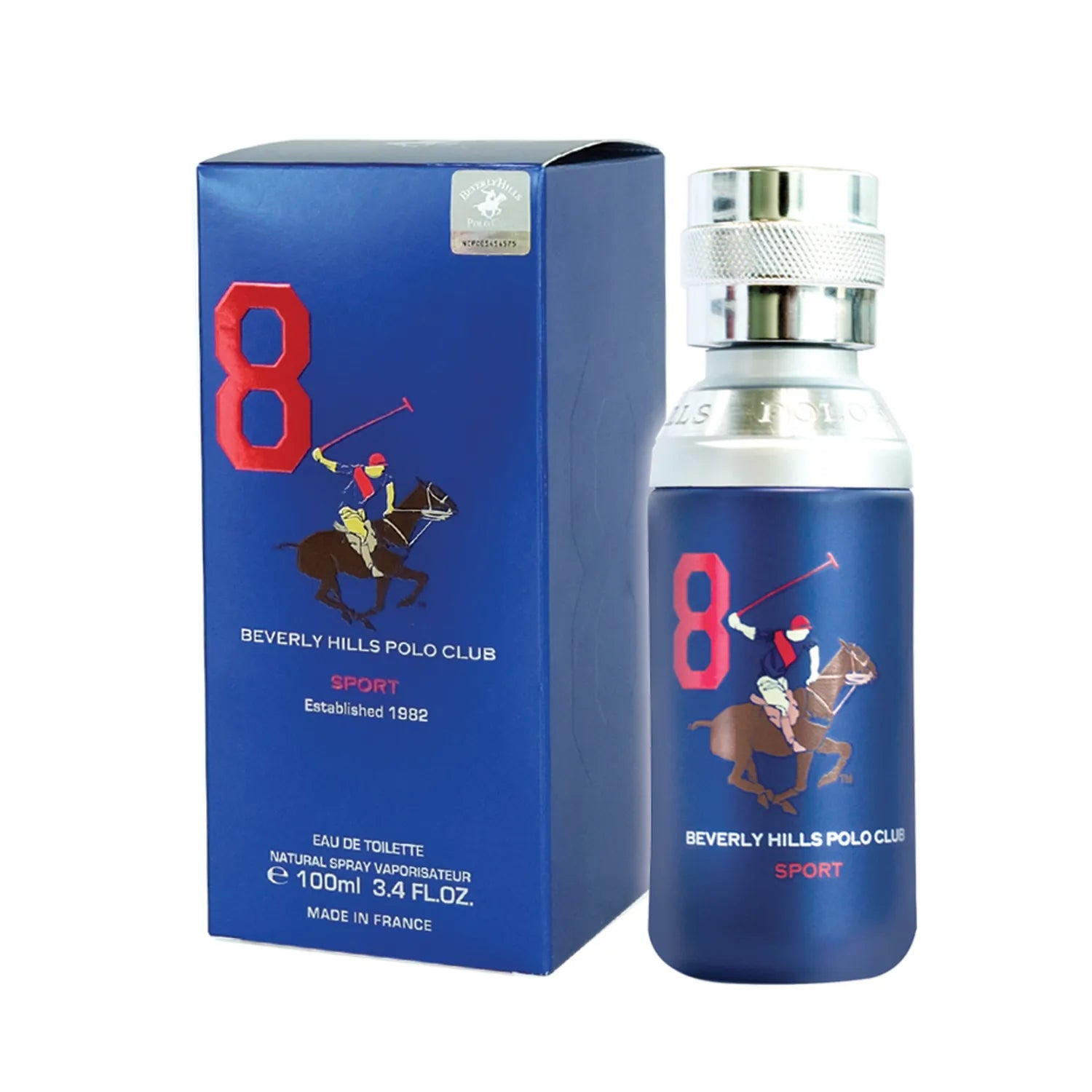 BEVERLY HILLS POLO CLUB 8 SPORT FOR MEN EDT 100ML Secondary image