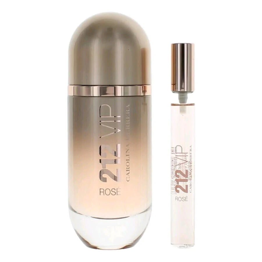 CAROLINA HERRERA 212 VIP ROSE TRAVEL SET GIFT SET FOR WOMEN - Al Himyan Perfumes | عطور هميان | Oud & Luxury Fragrances - Carolina Herrera