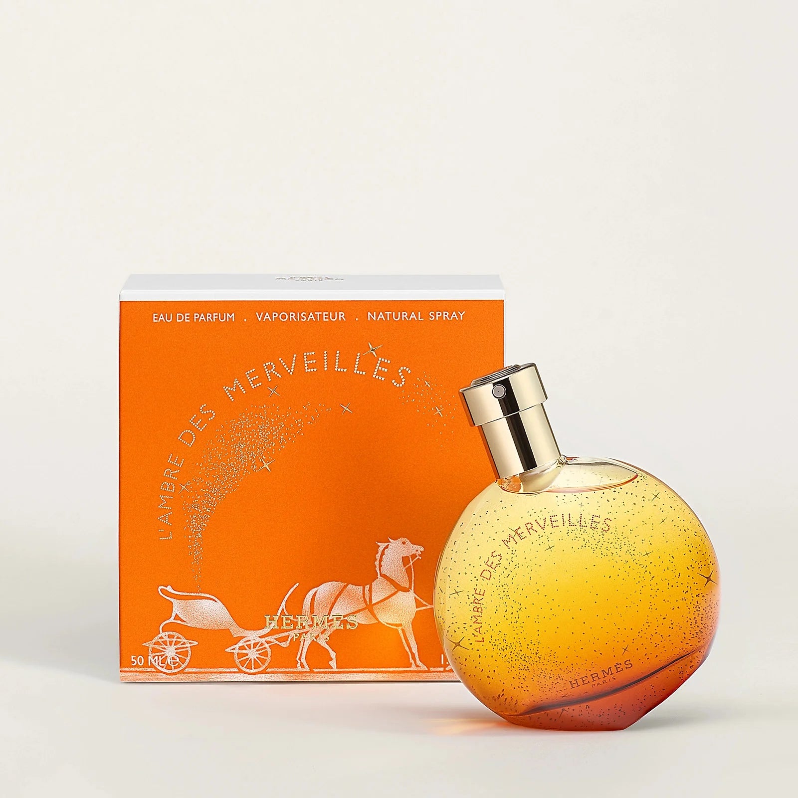 HERMES L'AMBRE DES MERVEILLES UNISEX EDP 50ML - Al Himyan Perfumes | عطور هميان | Oud & Luxury Fragrances - Hermes