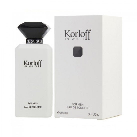 Korloff in White for Men Eau de Toilette - Al Himyan Perfumes | عطور هميان | Oud & Luxury Fragrances - KORLOFF PARIS