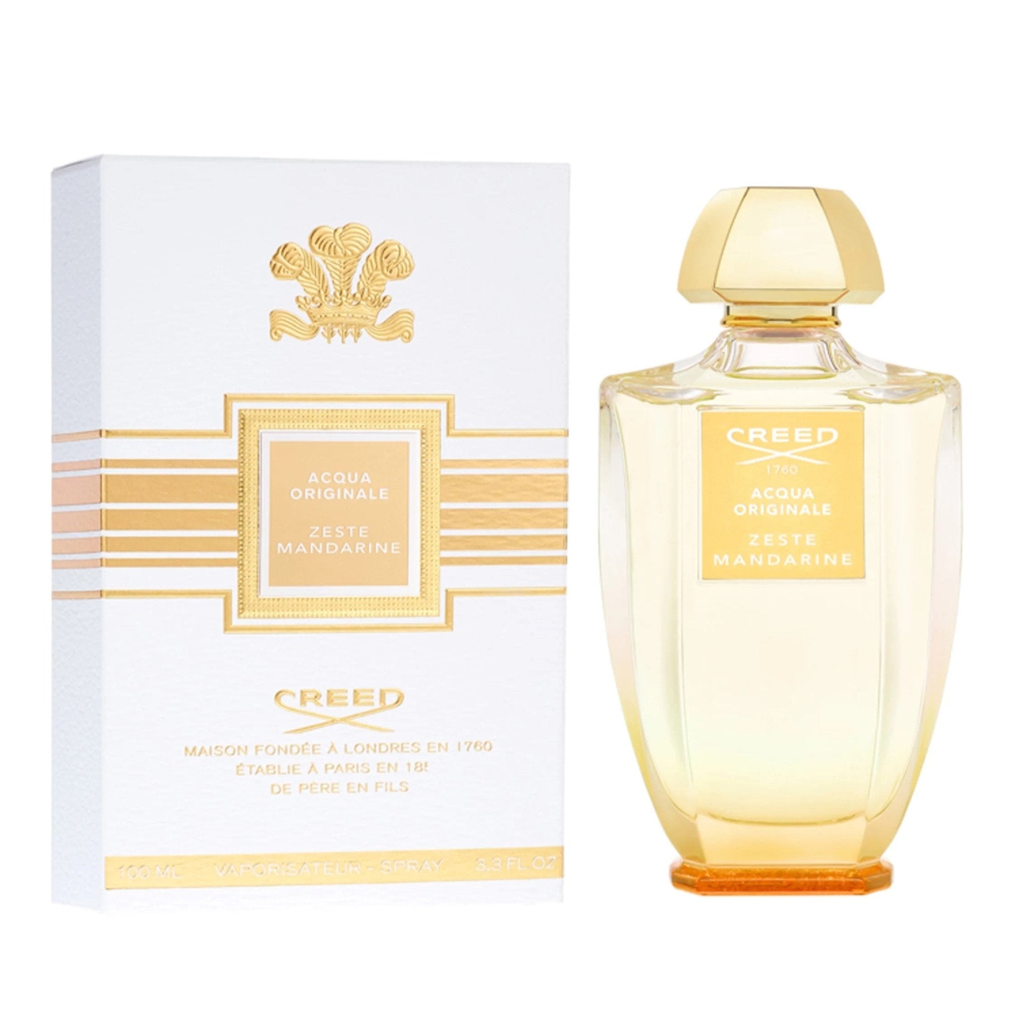 CREED ACQUA ORIGINALE ZESTE MANDARINE UNISEX EDP 100ML - Al Himyan Perfumes | عطور هميان | Oud & Luxury Fragrances - Creed
