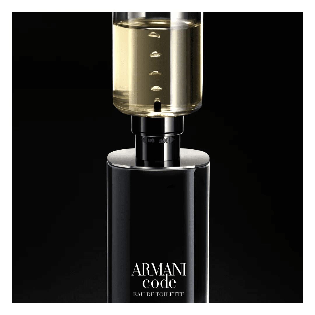 GIORGIO ARMANI CODE FOR MEN EDT REFILLABLE - Al Himyan Perfumes | عطور هميان | Oud & Luxury Fragrances - Armani Beauty