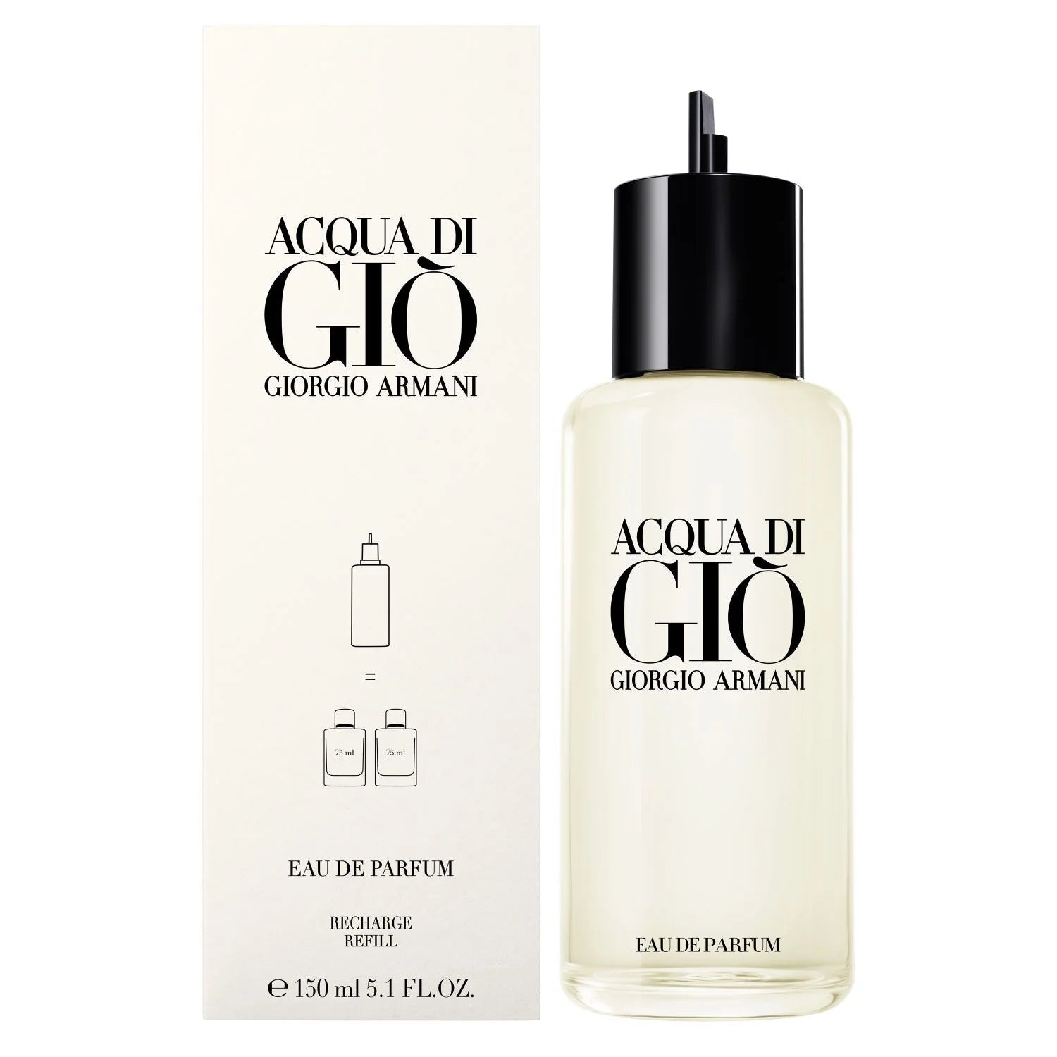 GIORGIO ARMANI ACQUA DI GIO FOR MEN EDP REFILL - Al Himyan Perfumes | عطور هميان | Oud & Luxury Fragrances - Armani Beauty
