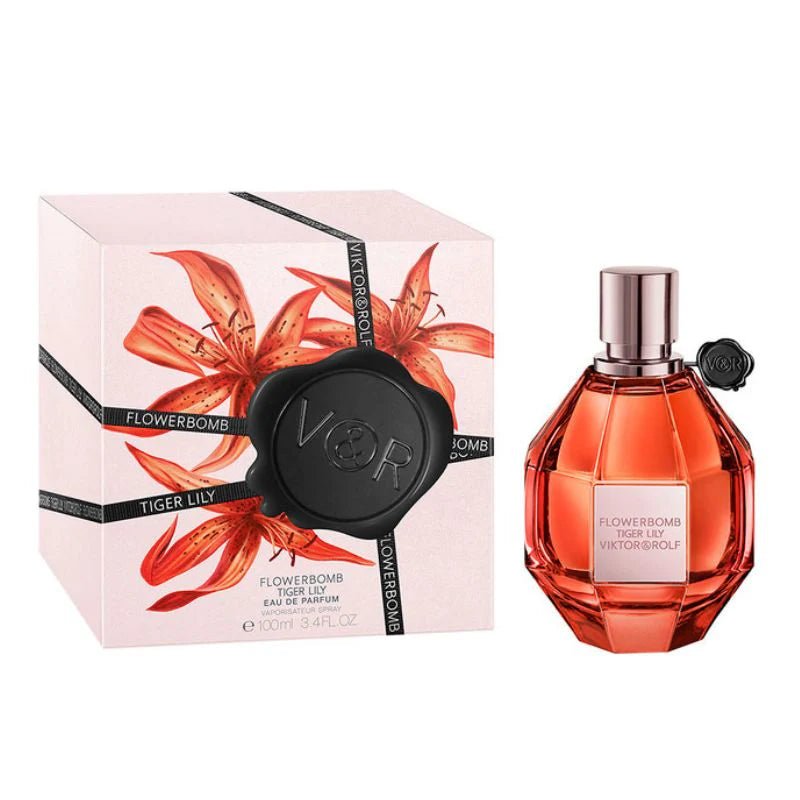 VIKTOR & ROLF FLOWERBOMB TIGER LILY FOR WOMEN EDP 100ML - Al Himyan Perfumes | عطور هميان | Oud & Luxury Fragrances - VIKTOR & ROLF