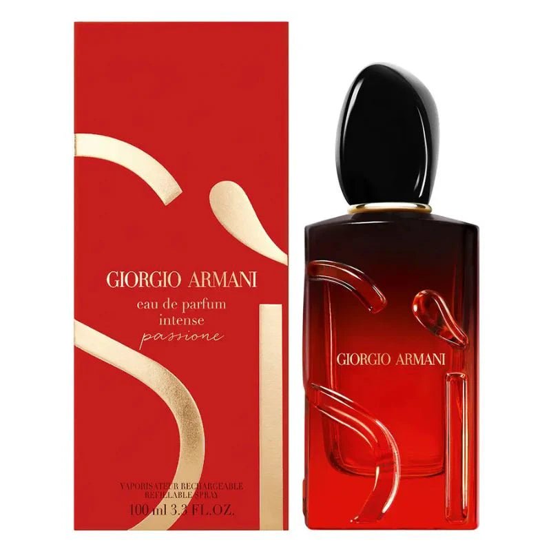 GIORGIO ARMANI SI PASSIONE INTENSE FOR WOMEN EDP 100ML REFILLABLE - Al Himyan Perfumes | عطور هميان | Oud & Luxury Fragrances - Armani Beauty