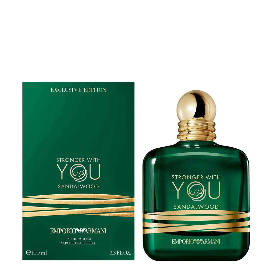 EMPORIO ARMANI STRONGER WITH YOU SANDALWOOD UNISEX EDP 100ML - Al Himyan Perfumes | عطور هميان | Oud & Luxury Fragrances - Armani Beauty