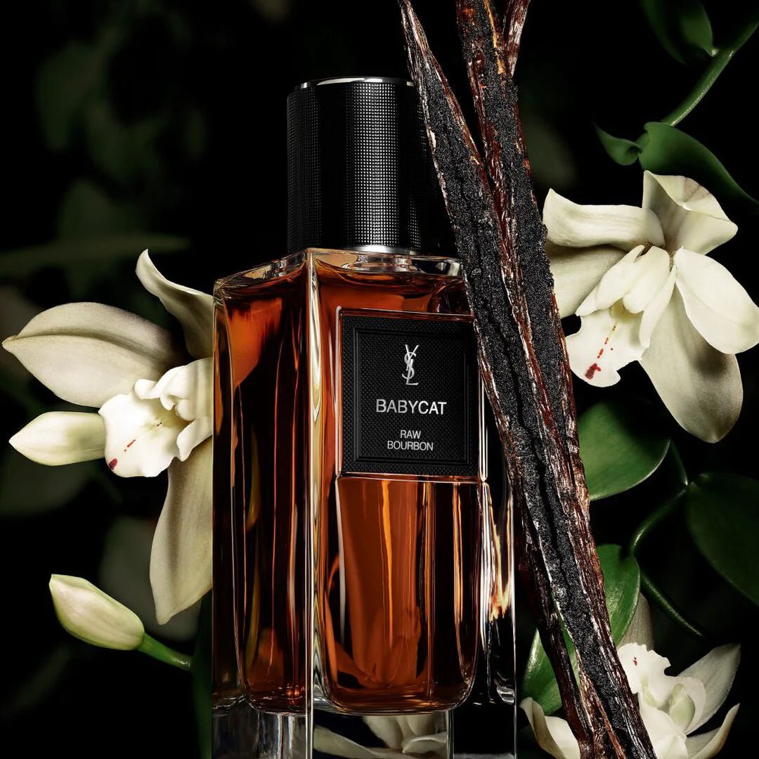 YVES SAINT LAURENT LE VESTIAIRE DES BABYCAT RAW BOURBON UNISEX EDP 80ML - Al Himyan Perfumes | عطور هميان | Oud & Luxury Fragrances - Yves Saint Laurent