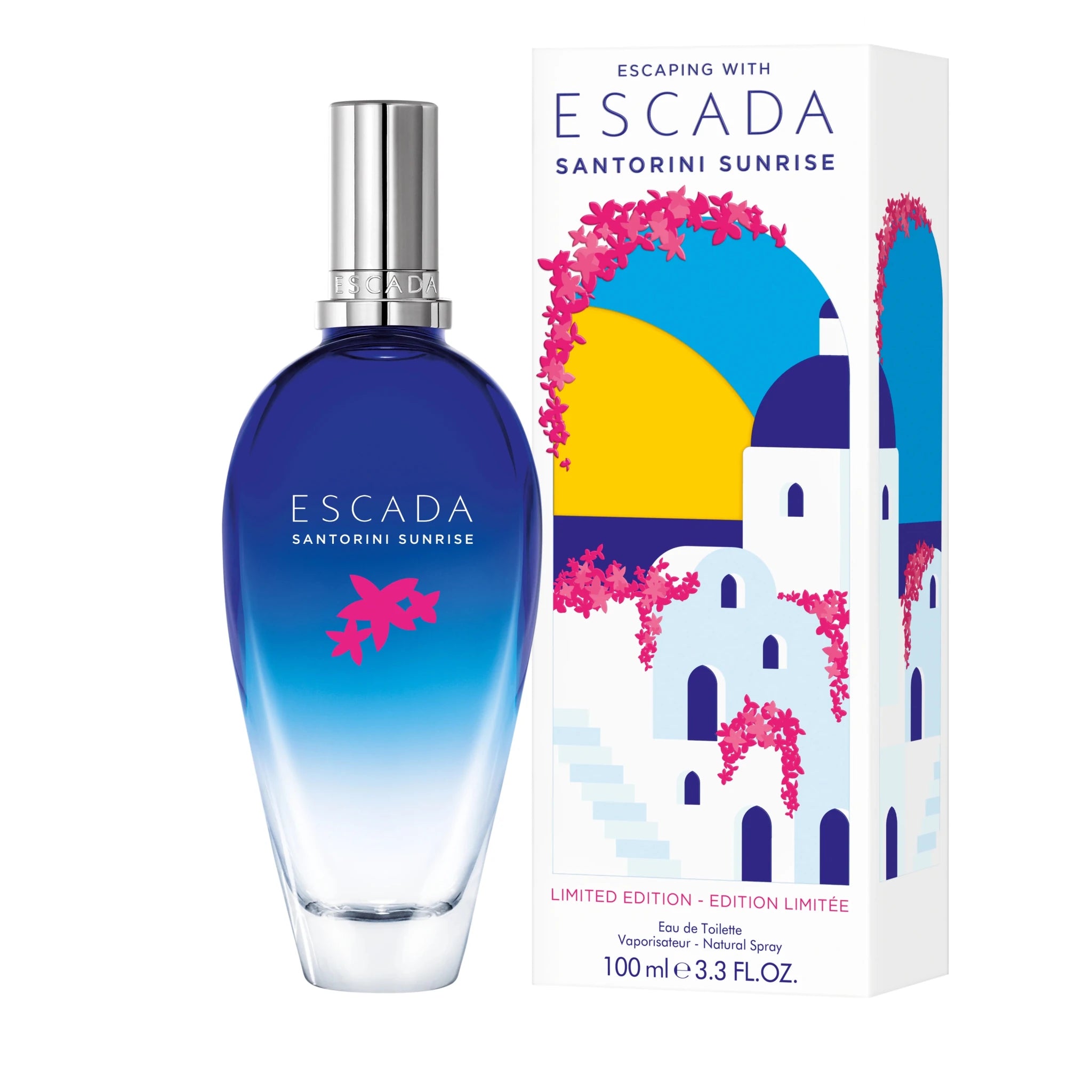 ESCADA SANTORINI SUNRISE LIMITED EDITION EDT 100ML - Al Himyan Perfumes | عطور هميان | Oud & Luxury Fragrances - ESCADA