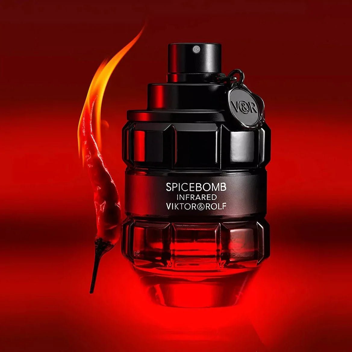VIKTOR&ROLF SPICEBOMB INFRARED FOR MEN EDT 90ML - Al Himyan Perfumes | عطور هميان | Oud & Luxury Fragrances - VIKTOR&ROLF