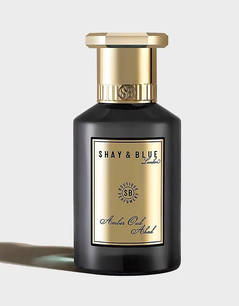 SHAY & BLUE AMBER OUD AHAD UNISEX EDP 100ML - Al Himyan Perfumes | عطور هميان | Oud & Luxury Fragrances - Shay & Blue Main image