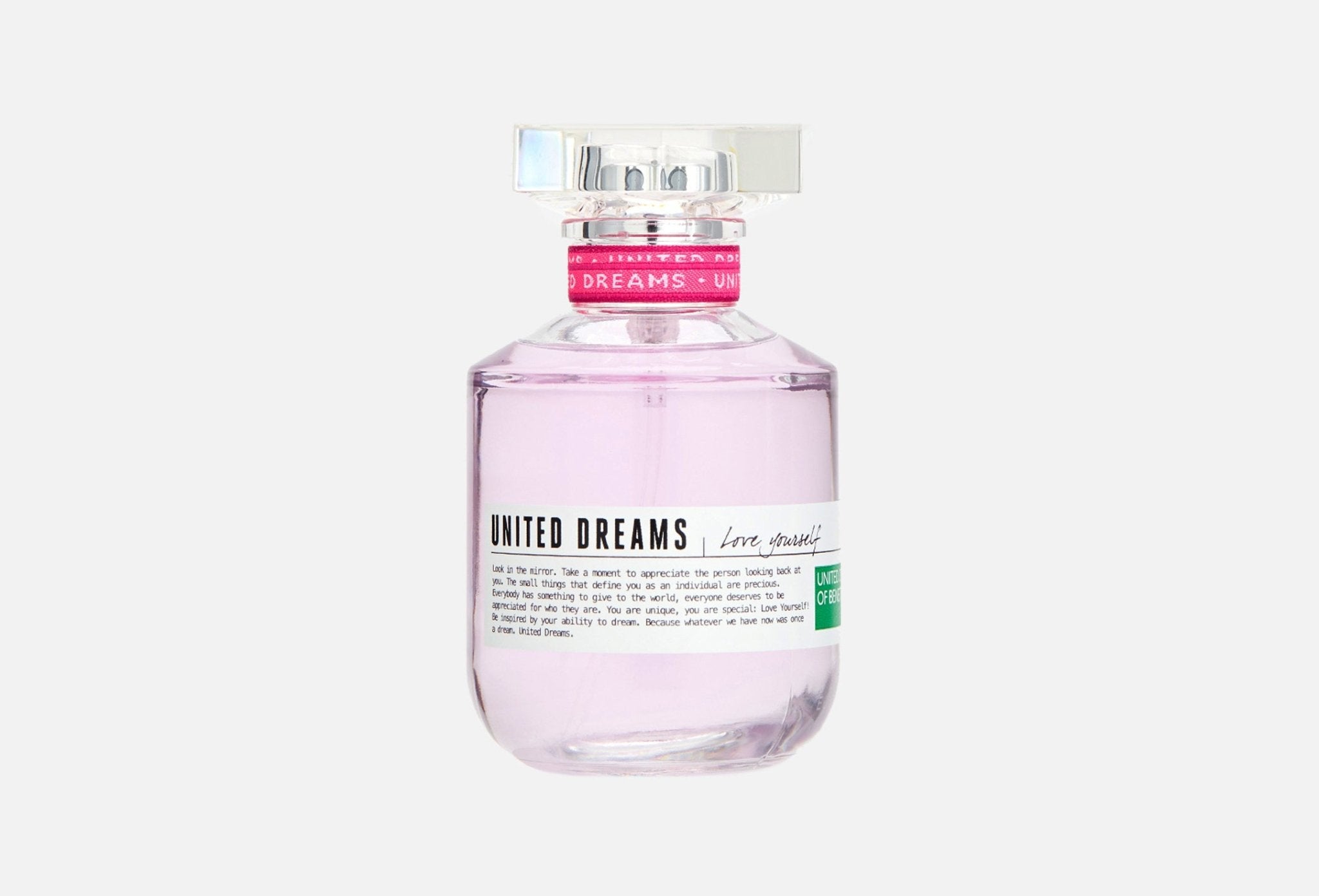 BENETTON UNITED DREAMS LOVE YOURSELF FOR WOMEN EDT 80ML - Al Himyan Perfumes | عطور هميان | Oud & Luxury Fragrances - Benetton