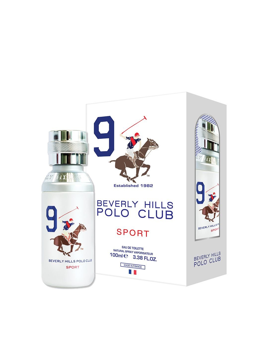 BEVERLY HILLS POLO CLUB 9 SPORT FOR MEN EDT 100ML - Al Himyan Perfumes | عطور هميان | Oud & Luxury Fragrances - Beverly Hills