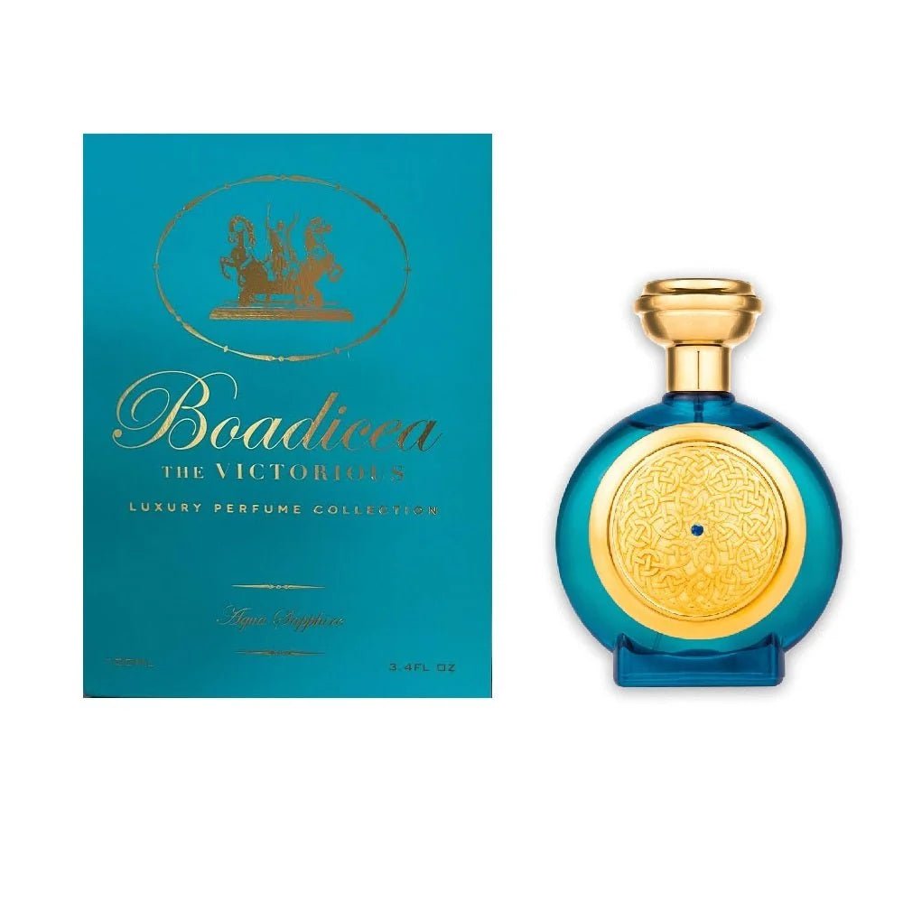 BOADICEA THE VICTORIOUS AQUA SAPPHIRE UNISEX EDP 100ML - Al Himyan Perfumes | عطور هميان | Oud & Luxury Fragrances - BOADICEA THE VICTORIOUS