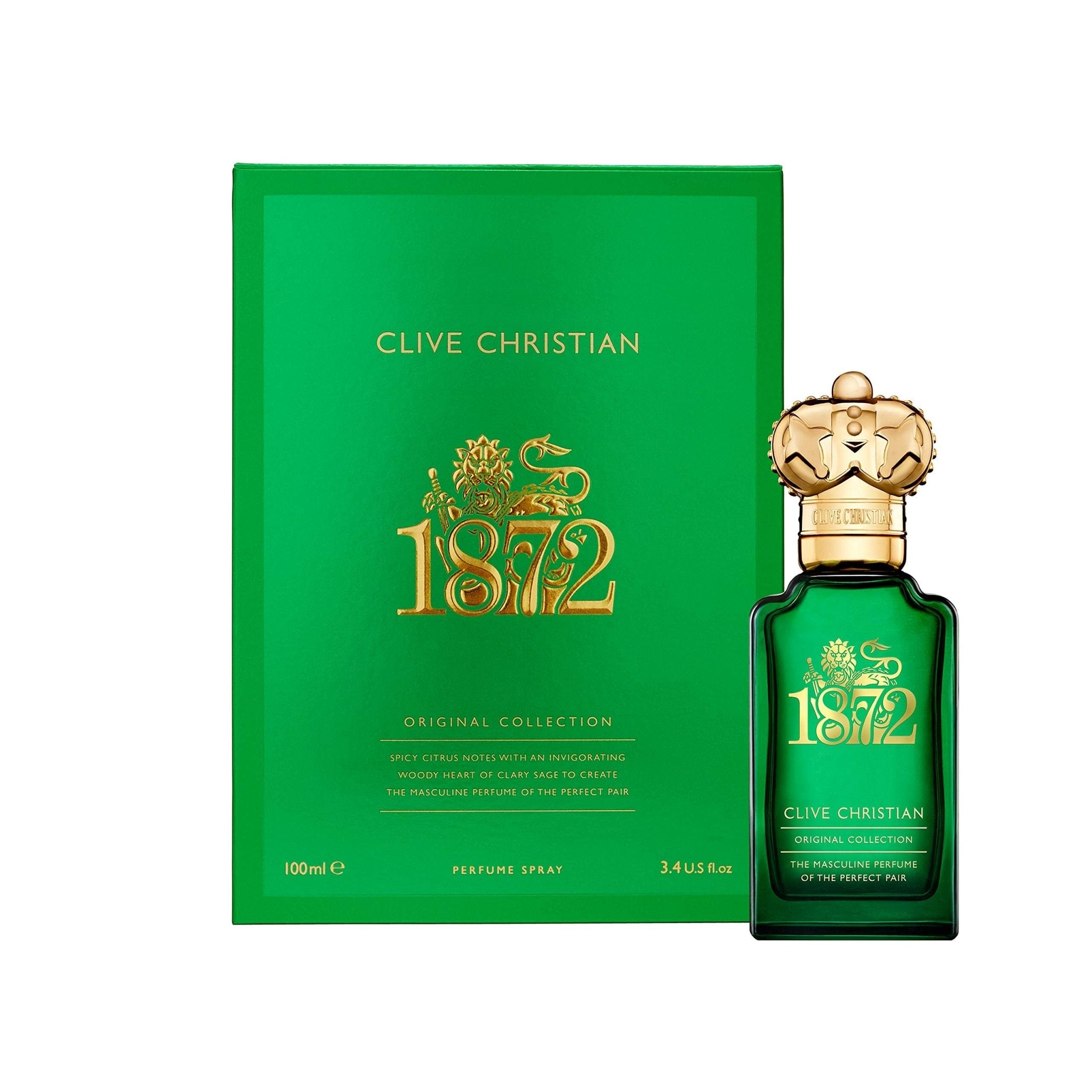 CLIVE CHRISTIAN 1872 MASCULINE FOR MEN EXTRAIT DE PARFUM 100ML - Al Himyan Perfumes | عطور هميان | Oud & Luxury Fragrances - Clive Christian