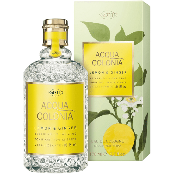 4711 ACQUA COLONIA LEMON &amp; GINGER UNISEX EDC 170ML الصورة الثانوية