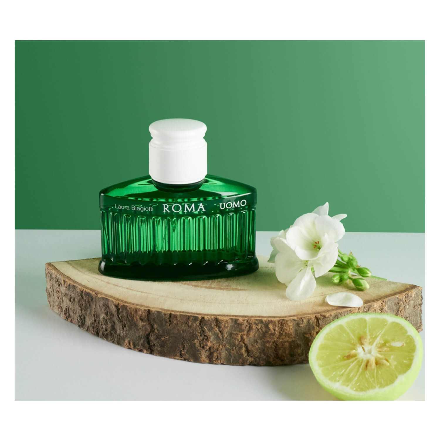 LAURA BIAGIOTTI ROMA UOMO GREEN SWING FOR MEN EDT 200ML - Al Himyan Perfumes | عطور هميان | Oud & Luxury Fragrances - LAURA BIAGIOTTI
