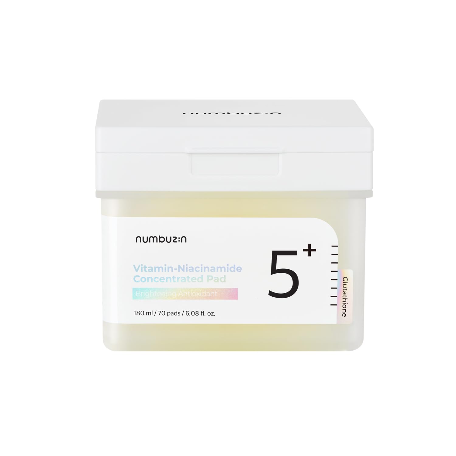 NUMBUZIN NO.5 VITAMIN + NIACINAMIDE CONCENTRATED PAD (70 PADS) 180ML - Al Himyan Perfumes | عطور هميان | Oud & Luxury Fragrances - Numbuzin
