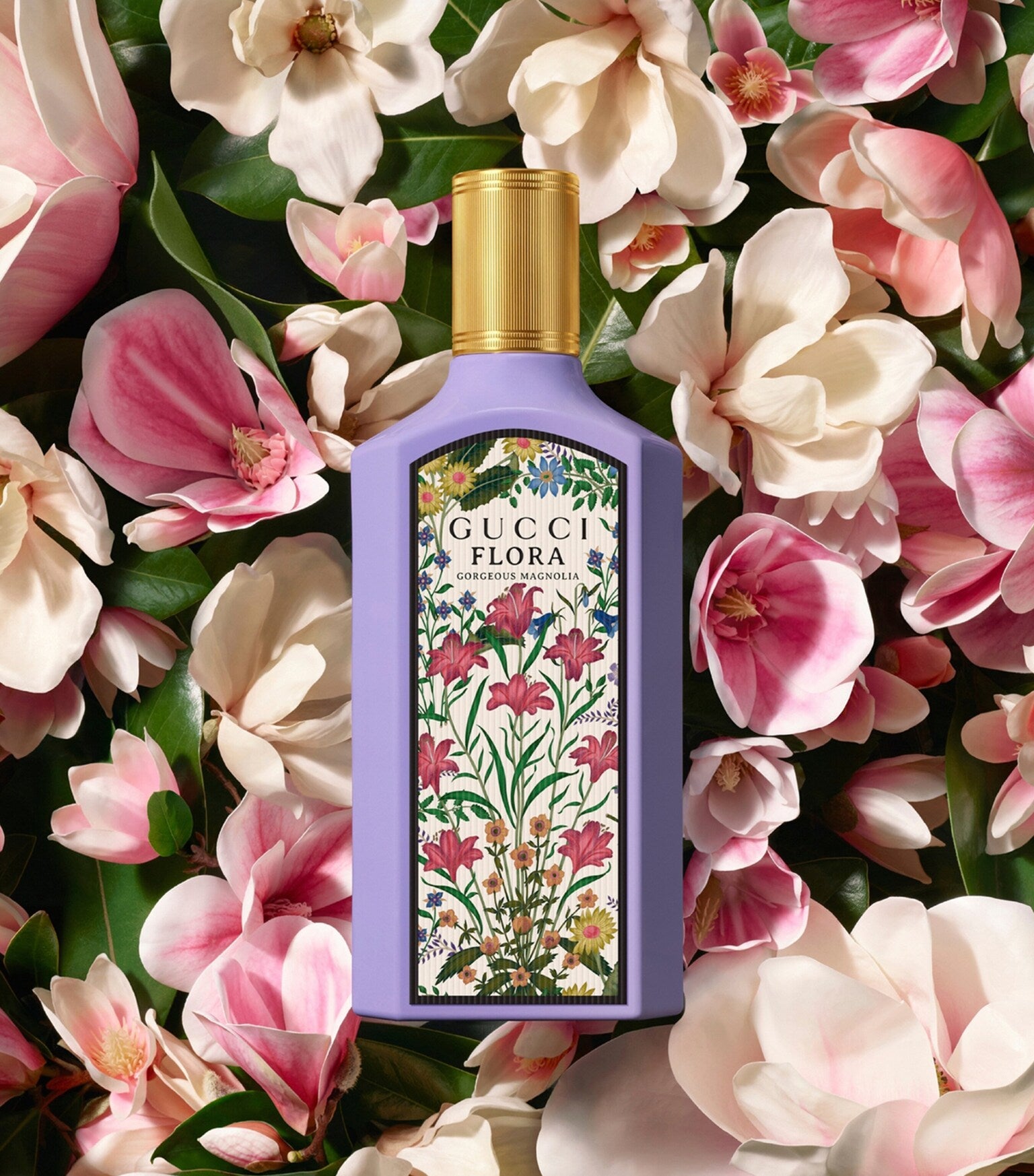 GUCCI FLORA GORGEOUS MAGNOLIA FOR WOMEN EDP - Al Himyan Perfumes | عطور هميان | Oud & Luxury Fragrances - Gucci