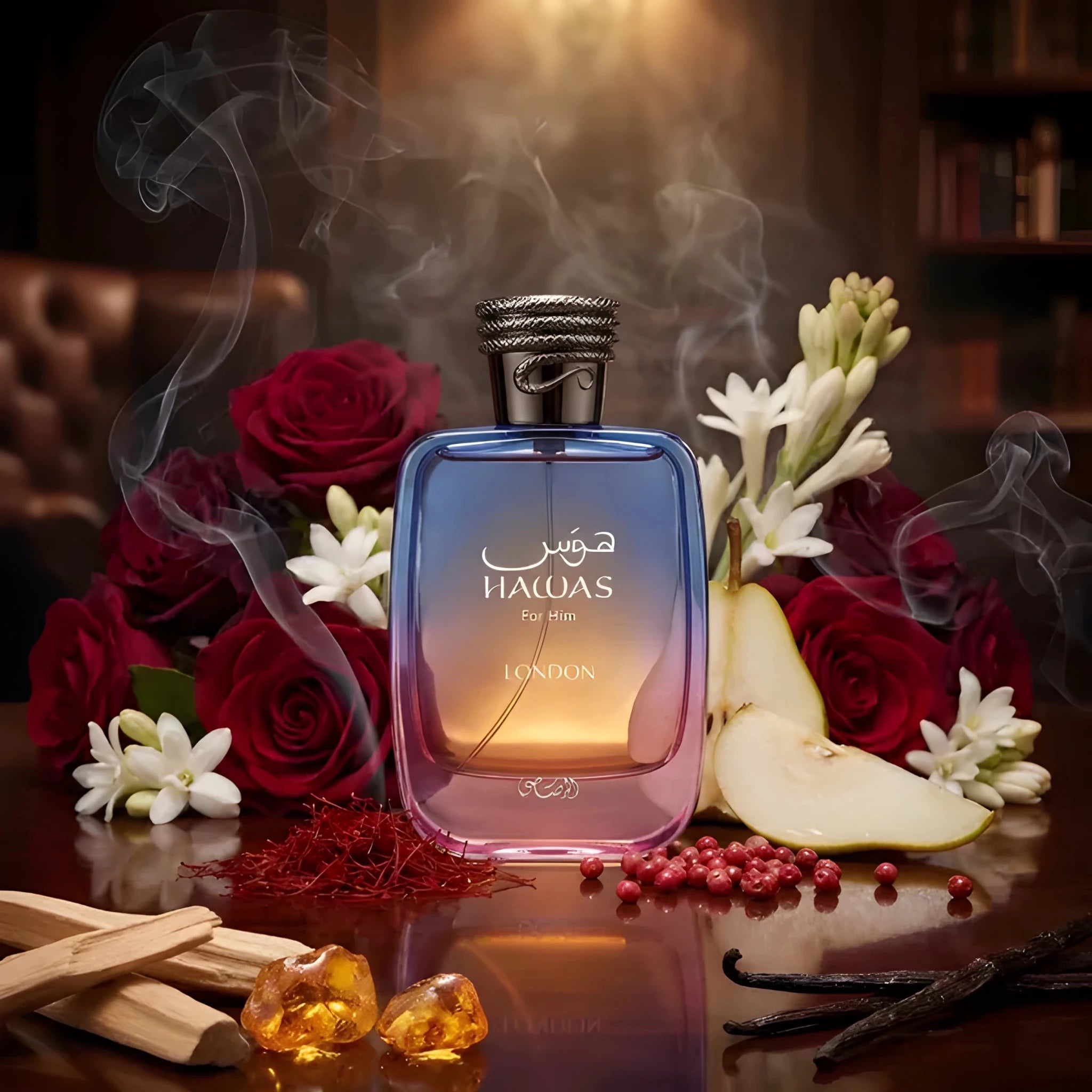 RASASI HAWAS LONDON UNISEX EDP 100ML - Al Himyan Perfumes | عطور هميان | Oud & Luxury Fragrances - Rasasi