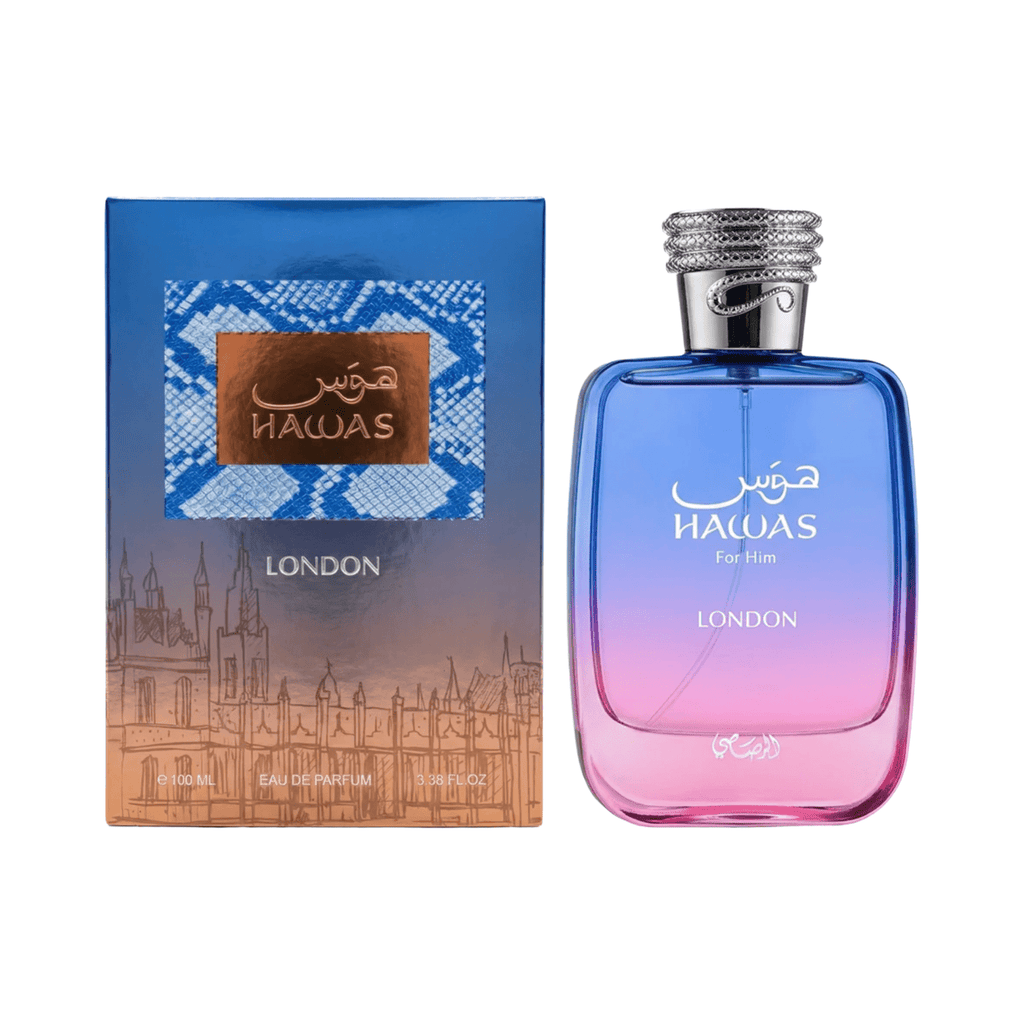 RASASI HAWAS LONDON UNISEX EDP 100ML - Al Himyan Perfumes | عطور هميان | Oud & Luxury Fragrances - Rasasi