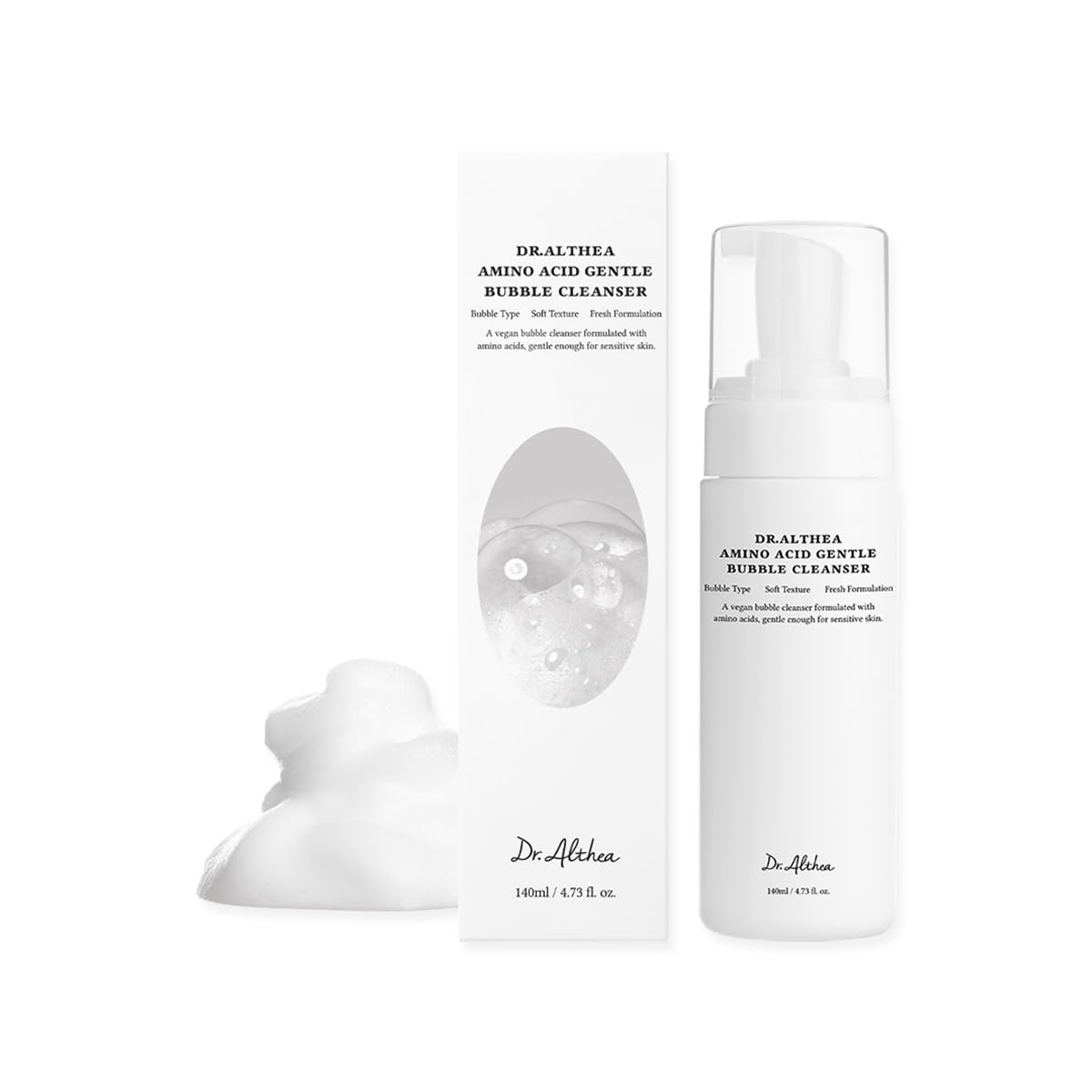 DR. ALTHEA AMINO ACID GENTLE BUBBLE CLEANSER 140ML - Al Himyan Perfumes | عطور هميان | Oud & Luxury Fragrances - Dr. Althea