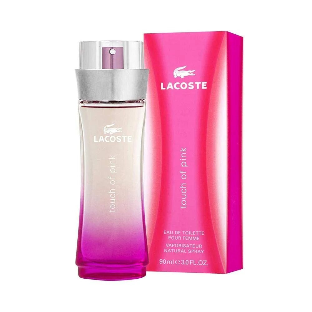 LACOSTE TOUCH OF PINK FOR WOMEN EDT 90ML - Al Himyan Perfumes | عطور هميان | Oud & Luxury Fragrances - LACOSTE