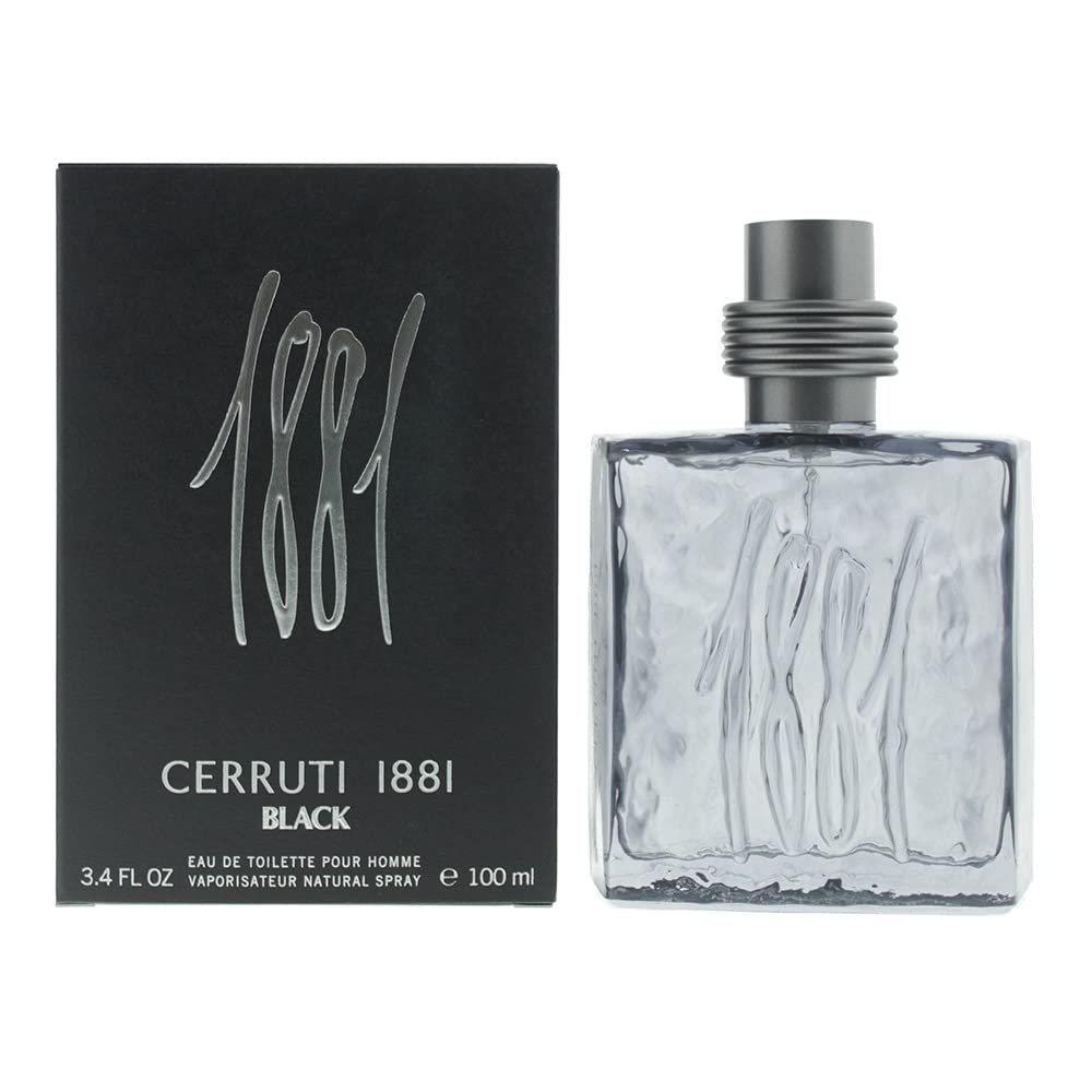 CERRUTI 1881 BLACK POUR HOMME FOR MEN EDT 100ML * - Al Himyan Perfumes | عطور هميان | Oud & Luxury Fragrances - CERRUTI 1881