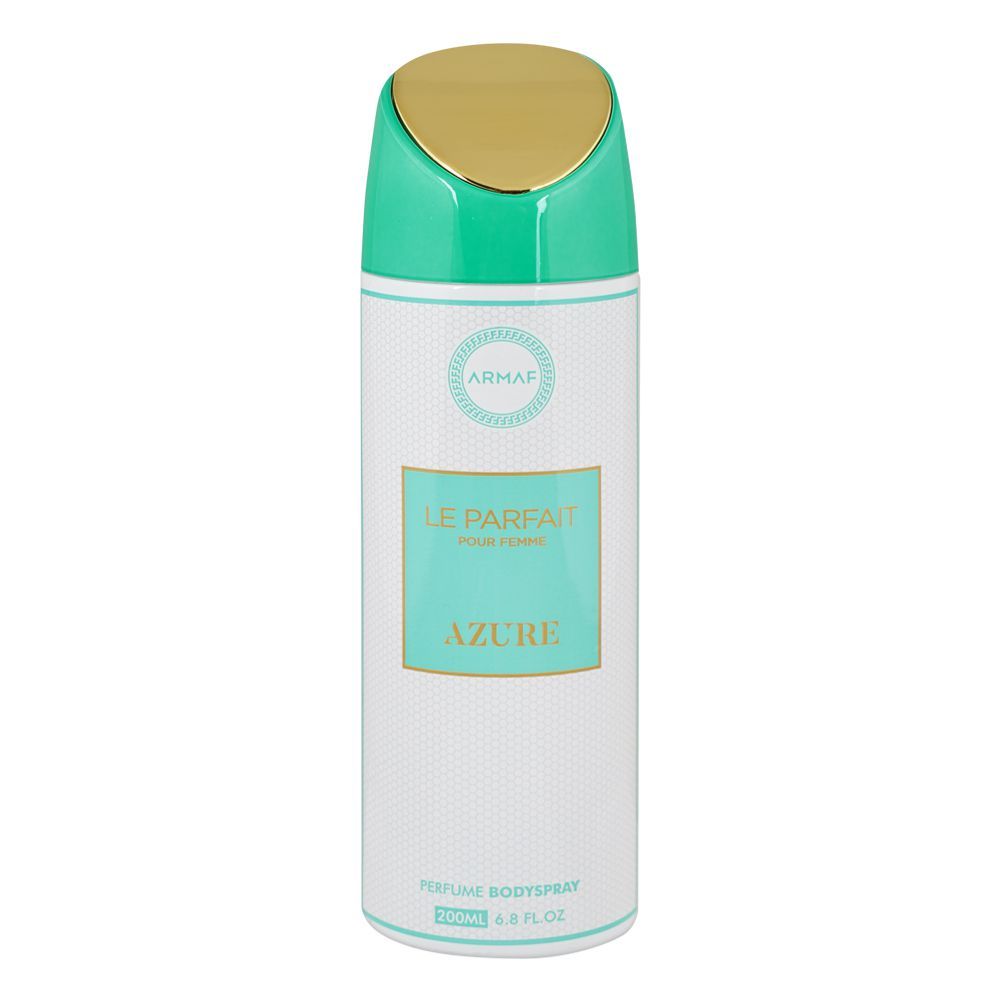 ARMAF LE PARFAIT POUR FEMME AZURE FOR WOMEN BODY SPRAY 200ML - Al Himyan Perfumes | عطور هميان | Oud & Luxury Fragrances - Armaf Main image
