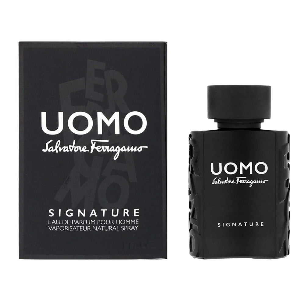 SALVATORE FERRAGAMO UOMO SIGNATURE FOR MEN EDP 100ML - Al Himyan Perfumes | عطور هميان | Oud & Luxury Fragrances - Salvatore Ferragamo