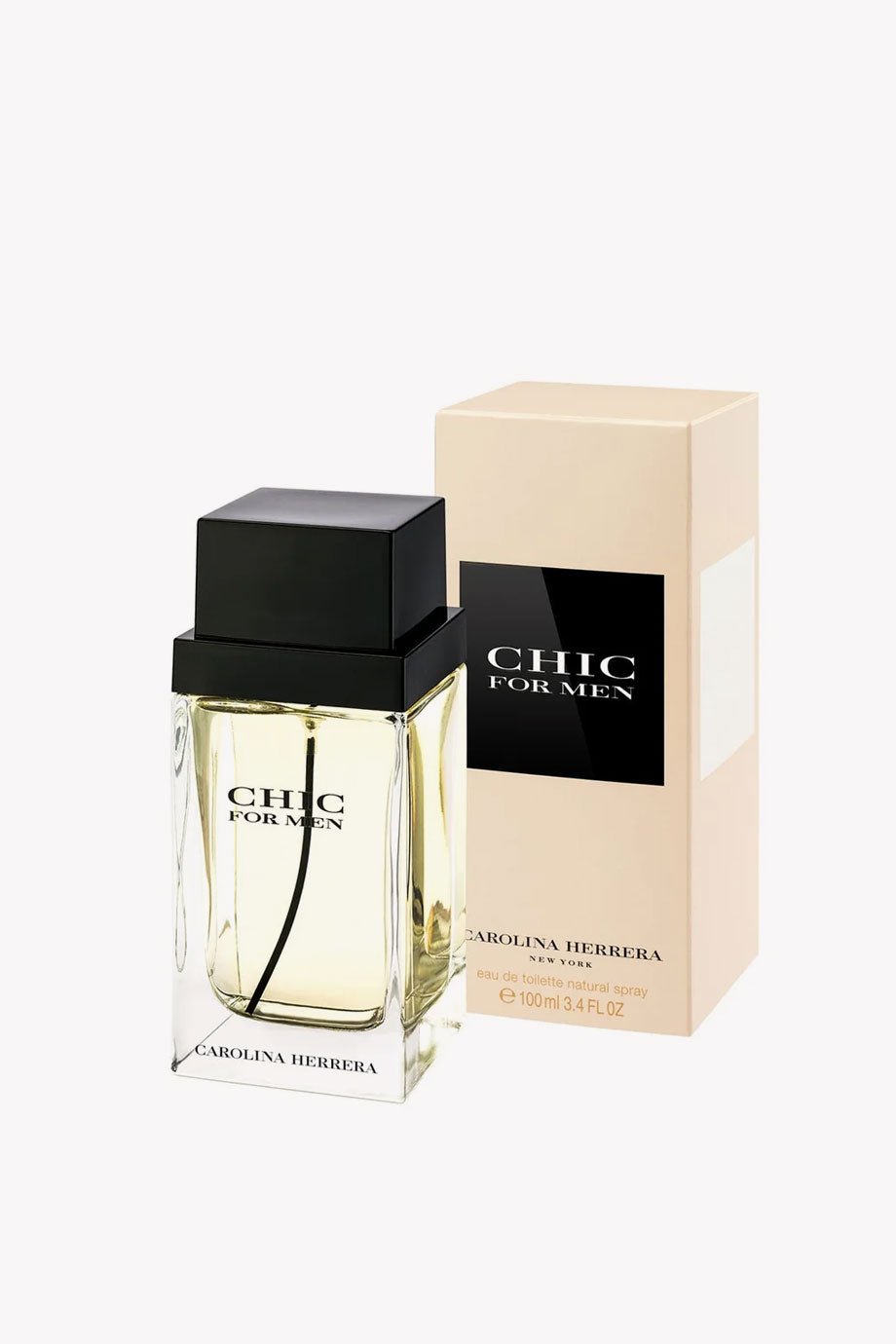 CAROLINA HERRERA CHIC FOR MEN EDT 100ML - Al Himyan Perfumes | عطور هميان | Oud & Luxury Fragrances - Carolina Herrera