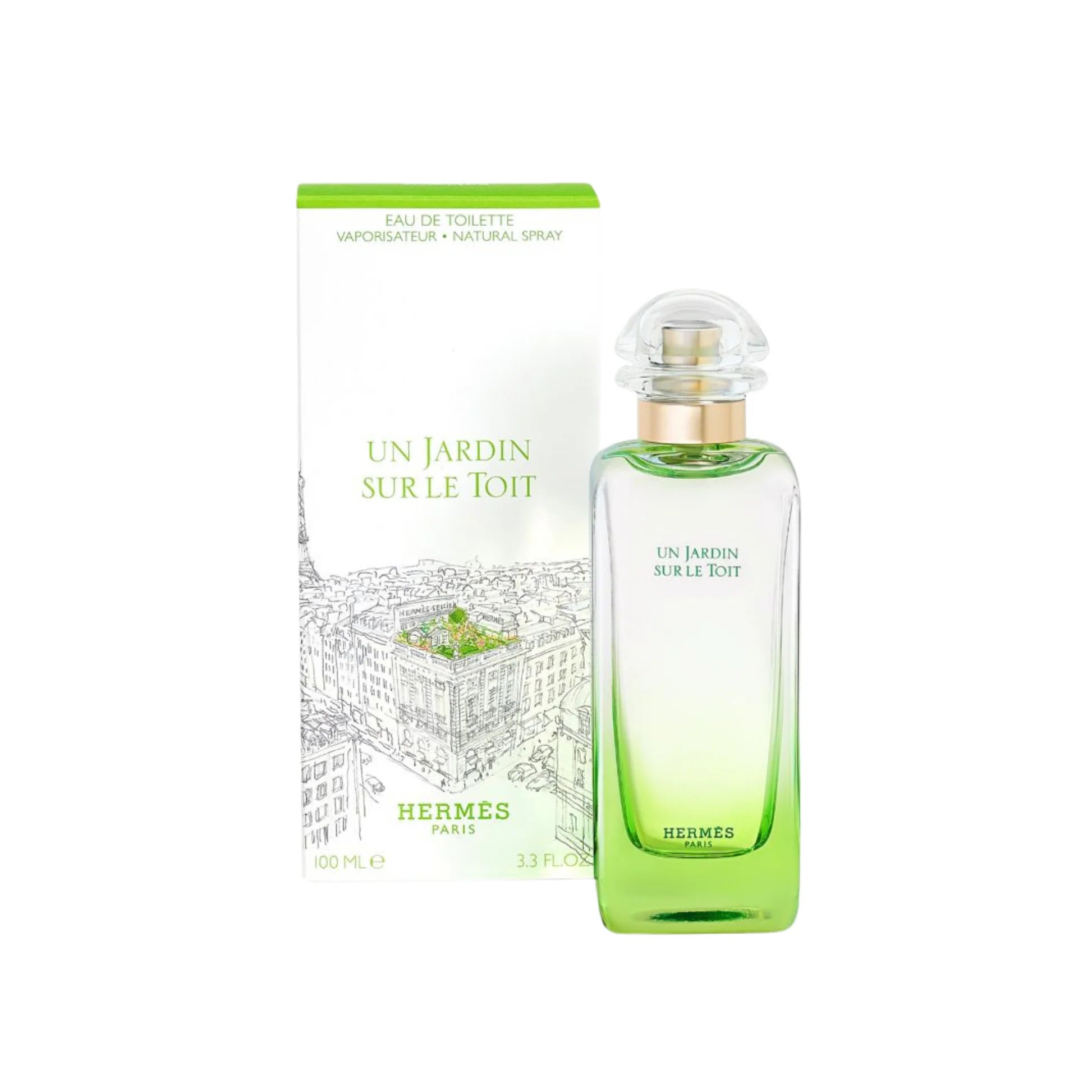HERMES UN JARDIN SUR LE TOIT UNISEX EDT 100ML - Al Himyan Perfumes | عطور هميان | Oud & Luxury Fragrances - Hermes