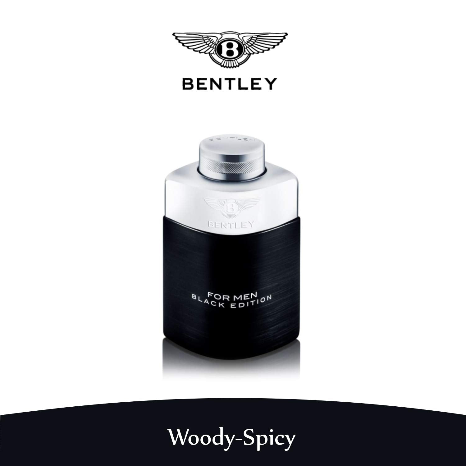 Bentley for Men Black Edition Eau de Parfum 100ml - Al Himyan Perfumes | عطور هميان | Oud & Luxury Fragrances - Bentley
