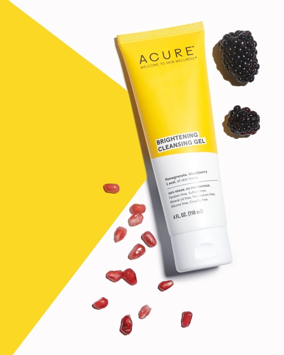 Acure Skin Brightening Cleansing Gel 118ml - Al Himyan Perfumes | عطور هميان | Oud & Luxury Fragrances - Acure