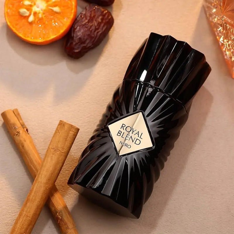 FRENCH AVENUE ROYAL BLEND NERO FOR MEN EXTRAIT DE PARFUM 100ML - Al Himyan Perfumes | عطور هميان | Oud & Luxury Fragrances - FRENCH AVENUE