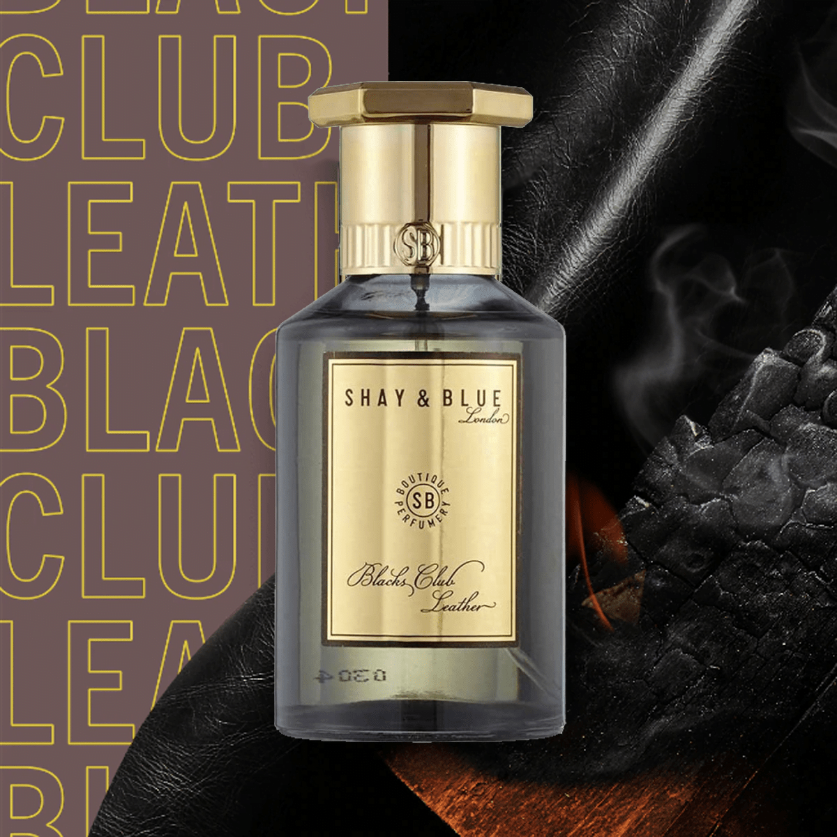 SHAY & BLUE BLACK CLUB LEATHER UNISEX EDP 100ML - Al Himyan Perfumes | عطور هميان | Oud & Luxury Fragrances - Shay & Blue