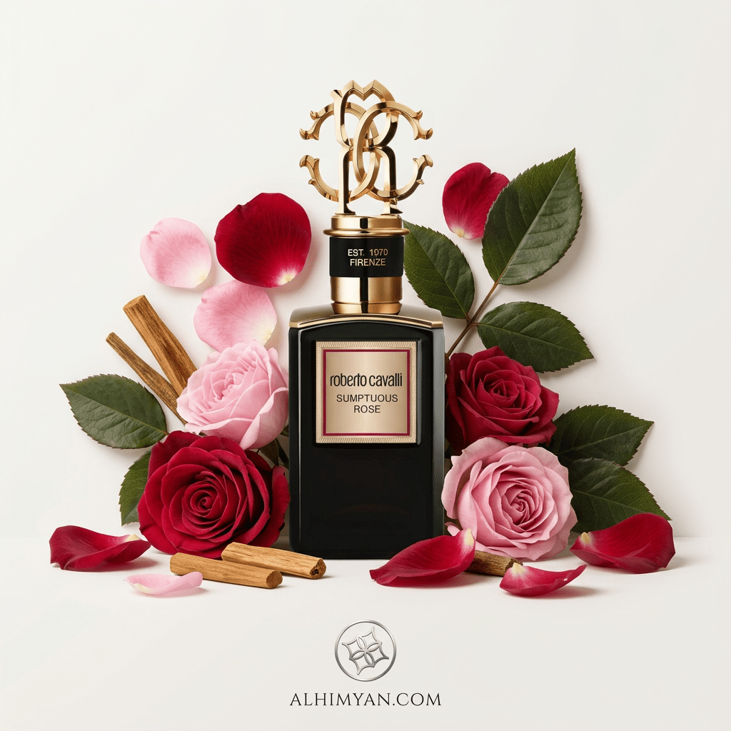 ROBERTO CAVALLI PRIVEE SUMPTUOUS ROSE UNISEX EDP 100ML - Al Himyan Perfumes | عطور هميان | Oud & Luxury Fragrances - Roberto Cavalli
