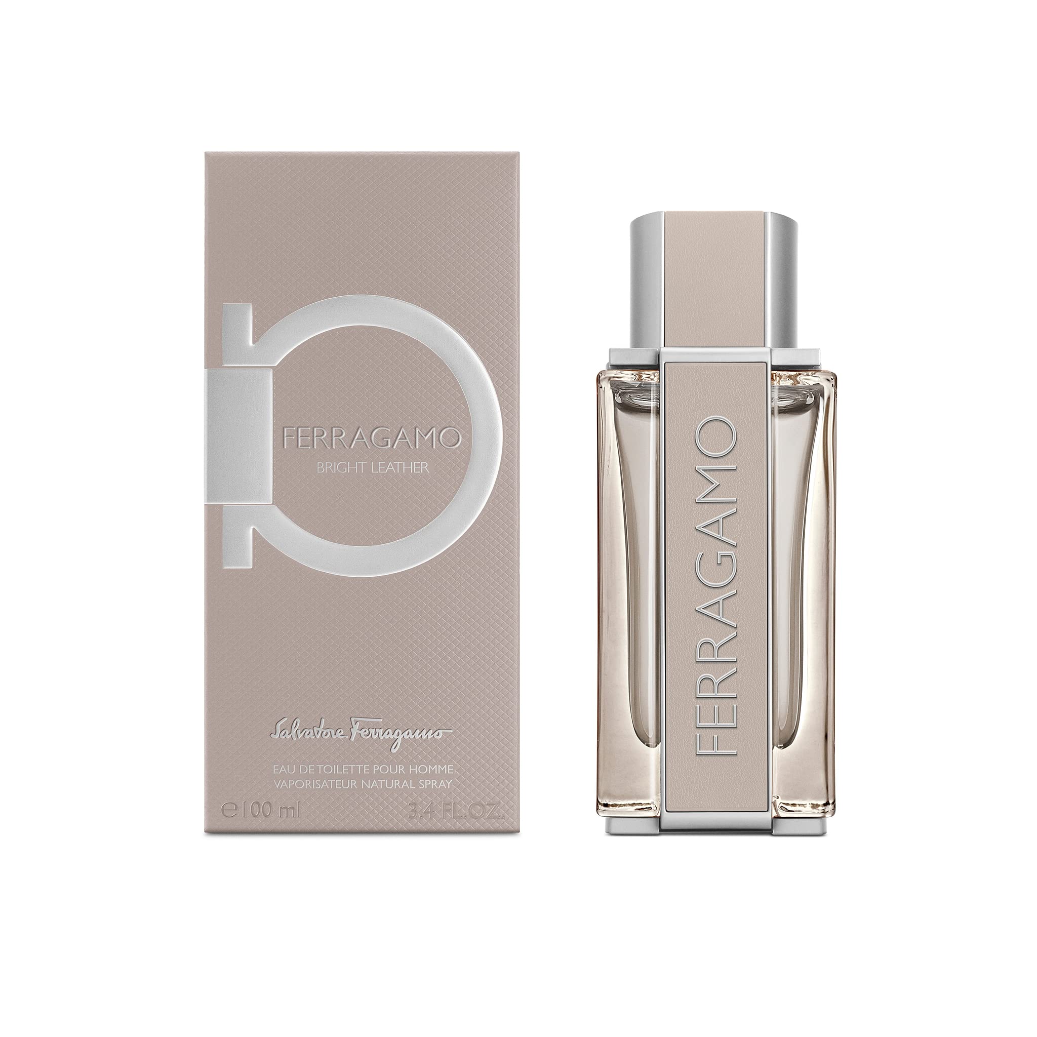 SALVATORE FERRAGAMO BRIGHT LEATHER FOR MEN EDT 100ML - Al Himyan Perfumes | عطور هميان | Oud & Luxury Fragrances - Salvatore Ferragamo