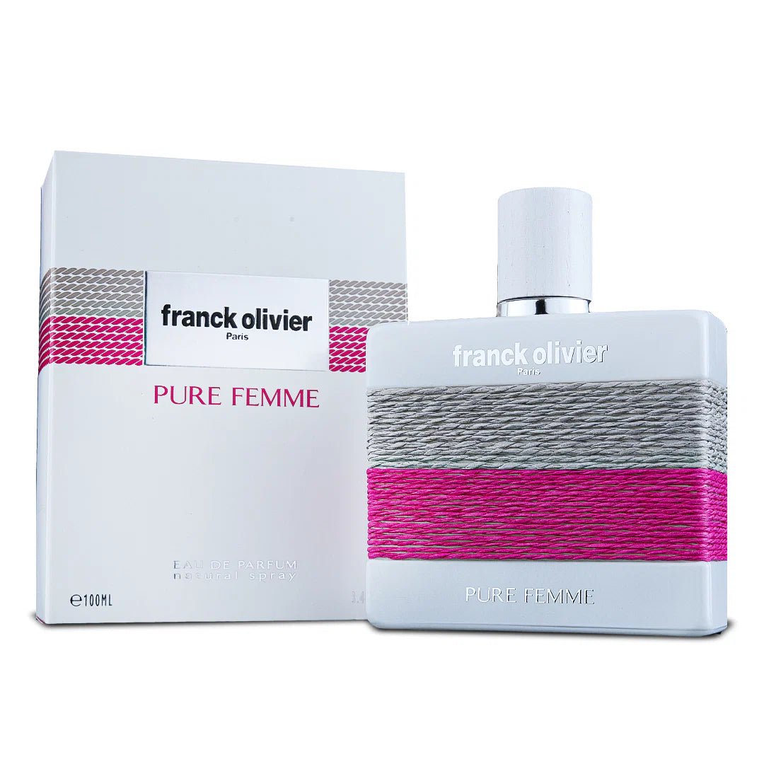 FRANCK OLIVIER PURE FEMME FOR WOMEN EDP 100ML - Al Himyan Perfumes | عطور هميان | Oud & Luxury Fragrances - Franck Olivier