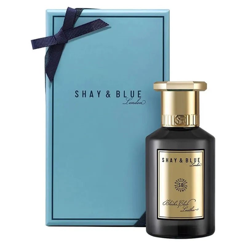 SHAY & BLUE BLACK CLUB LEATHER UNISEX EDP 100ML - Al Himyan Perfumes | عطور هميان | Oud & Luxury Fragrances - Shay & Blue