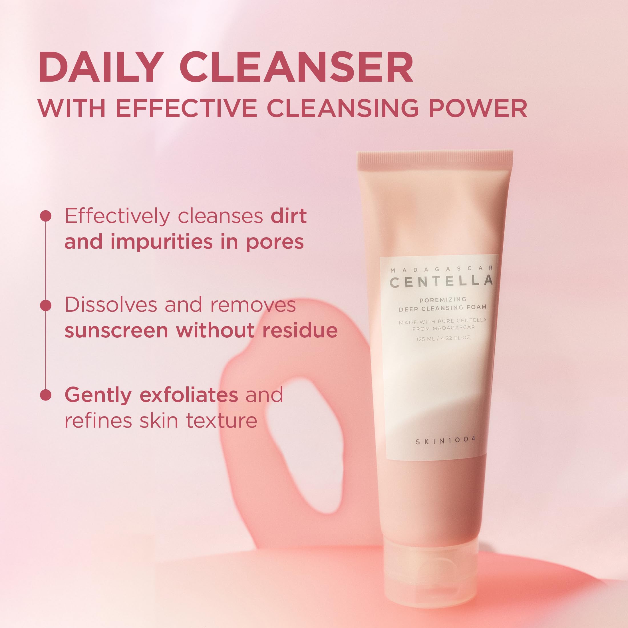 SKIN1004 CENTELLA POREMIZING DEEP CLEANSING FOAM 125ML - Al Himyan Perfumes | عطور هميان | Oud & Luxury Fragrances - SKIN1004