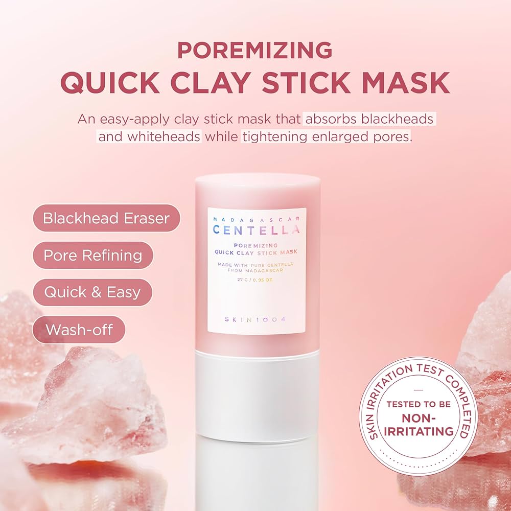 SKIN1004 CENTELLA POREMIZING CLAY STICK MASK 27G - Al Himyan Perfumes | عطور هميان | Oud & Luxury Fragrances - SKIN1004
