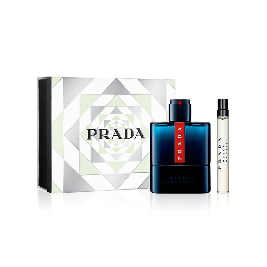 Prada Luna Rossa Ocean Gift Set EDP 100ml + EDP 10ml - Al Himyan Perfumes | عطور هميان | Oud & Luxury Fragrances - Prada Main image