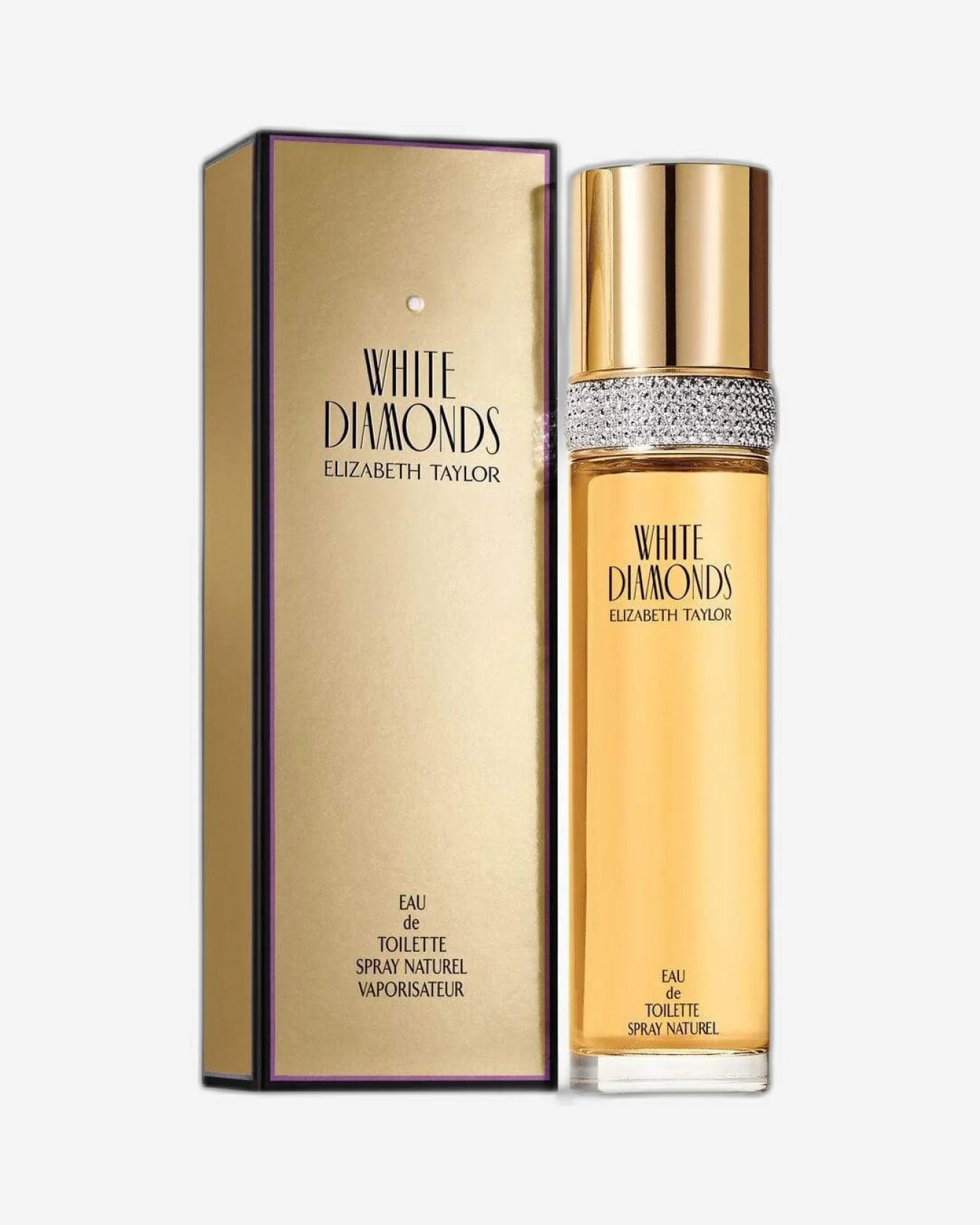 ELIZABETH TAYLOR WHITE DIAMONDS FOR WOMEN EDT 100ML - Al Himyan Perfumes | عطور هميان | Oud & Luxury Fragrances - Elizabeth Taylor