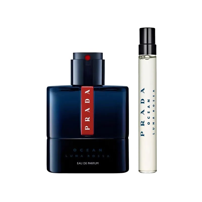 Prada Luna Rossa Ocean Gift Set EDP 100ml + EDP 10ml - Al Himyan Perfumes | عطور هميان | Oud & Luxury Fragrances - Prada