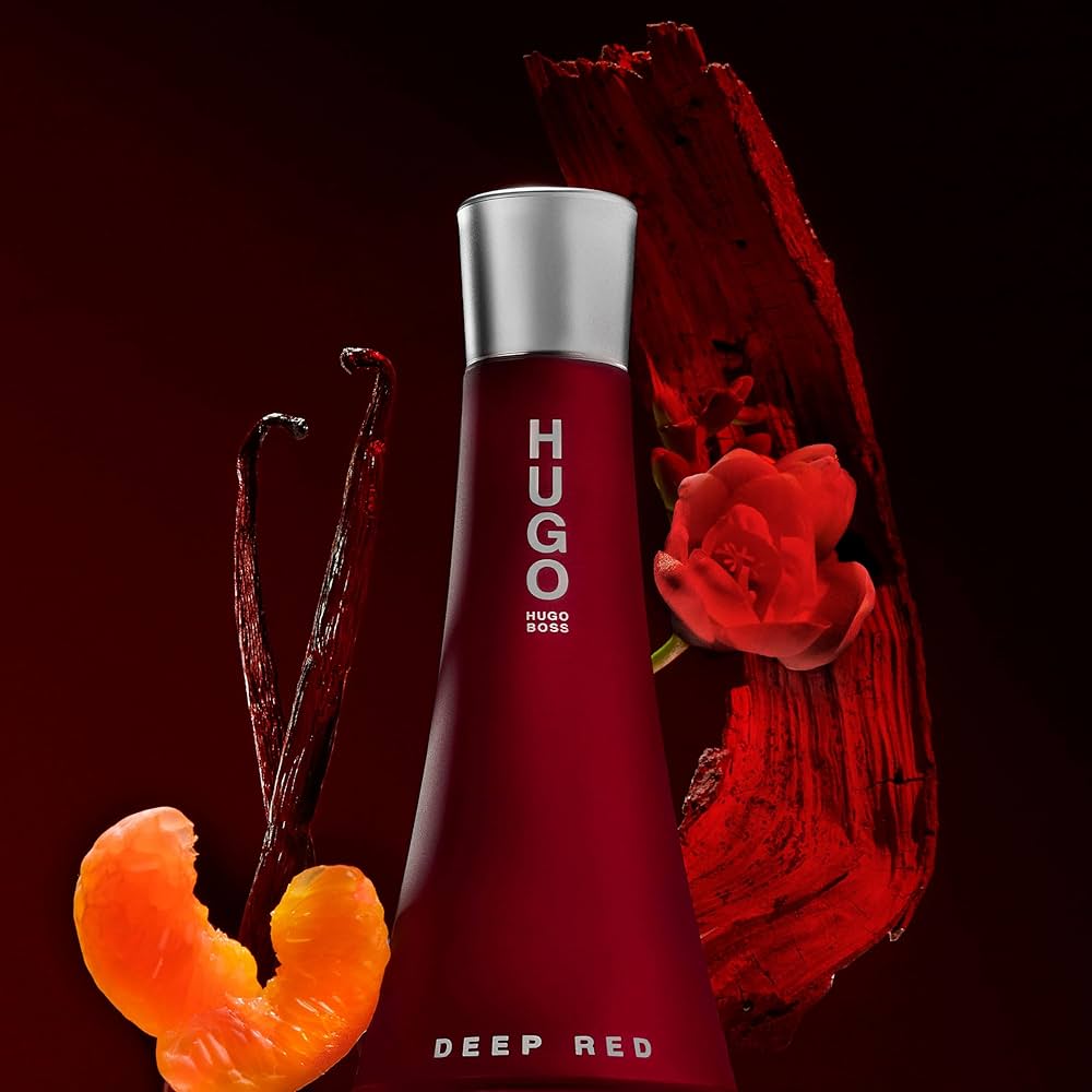 HUGO BOSS HUGO DEEP RED FOR WOMEN EDP 90ML - Al Himyan Perfumes | عطور هميان | Oud & Luxury Fragrances - Hugo Boss