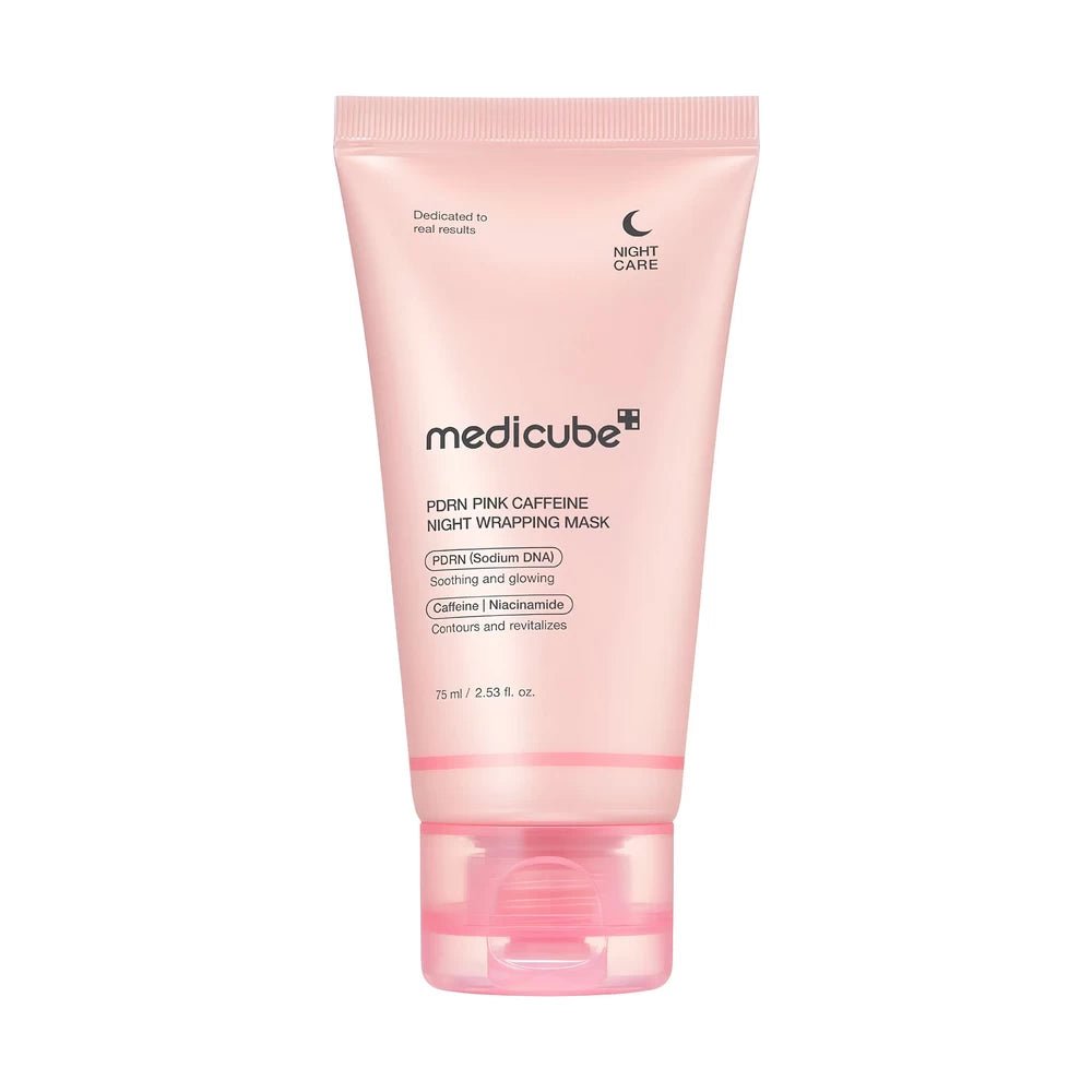 Medicube PDRN Pink Caffeine Night Wrapping Mask 75ml - Al Himyan Perfumes | عطور هميان | Oud & Luxury Fragrances - Medicube
